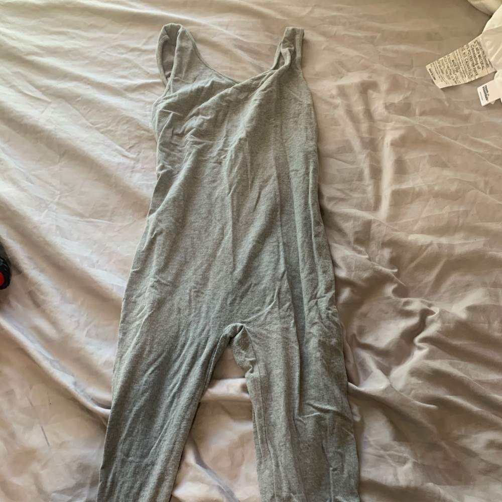 Full length one piece jumpsuit